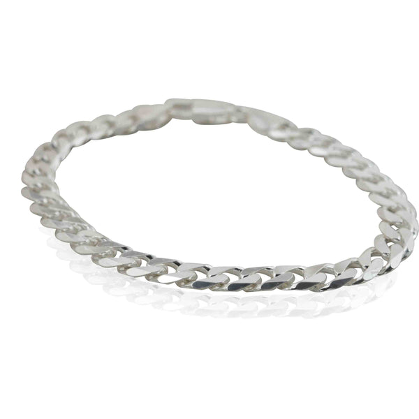 צמיד כסף עבה