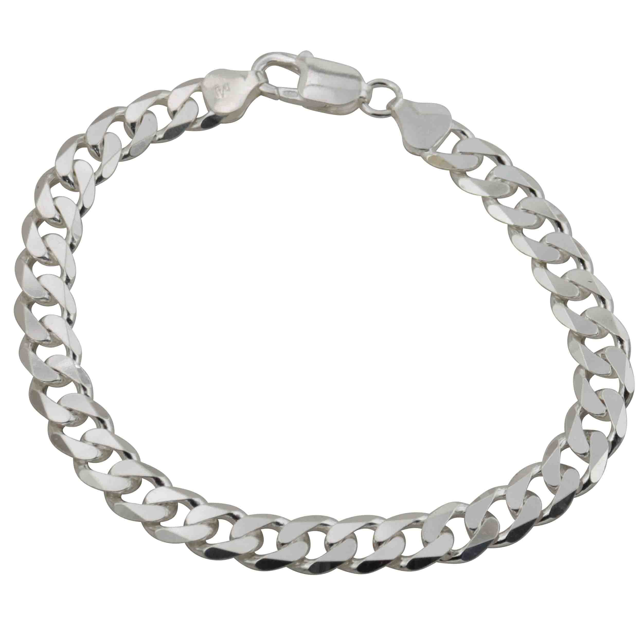 צמיד כסף עבה