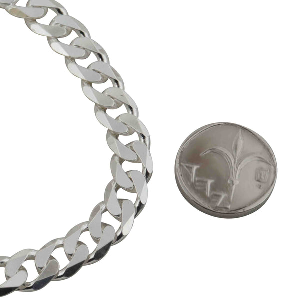 צמיד כסף עבה