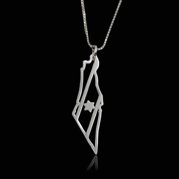 שרשרת מפת ארץ ישראל