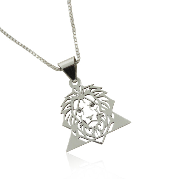 תליון מגן דוד לגבר - חרבות ברזל