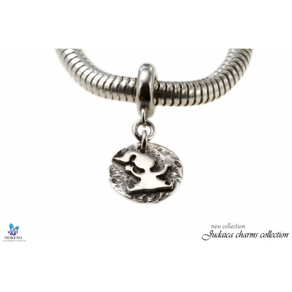 צ'ארם ילדה מכסף אמיתי 925