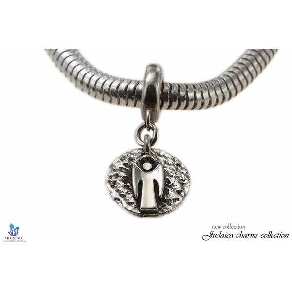 צ'ארם מלאך מכסף אמיתי 925