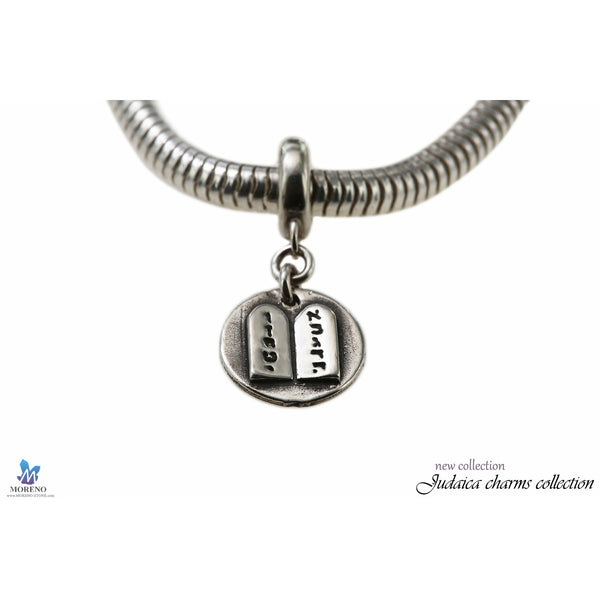 צ'ארם לוחות הברית מכסף אמיתי 925