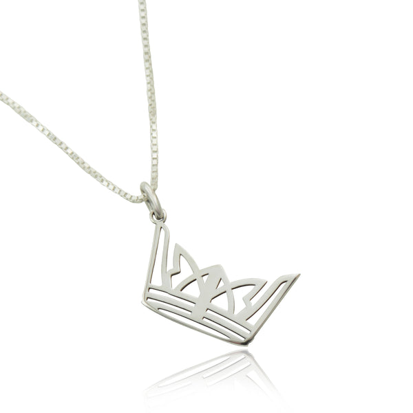 שרשרת כתר מכסף