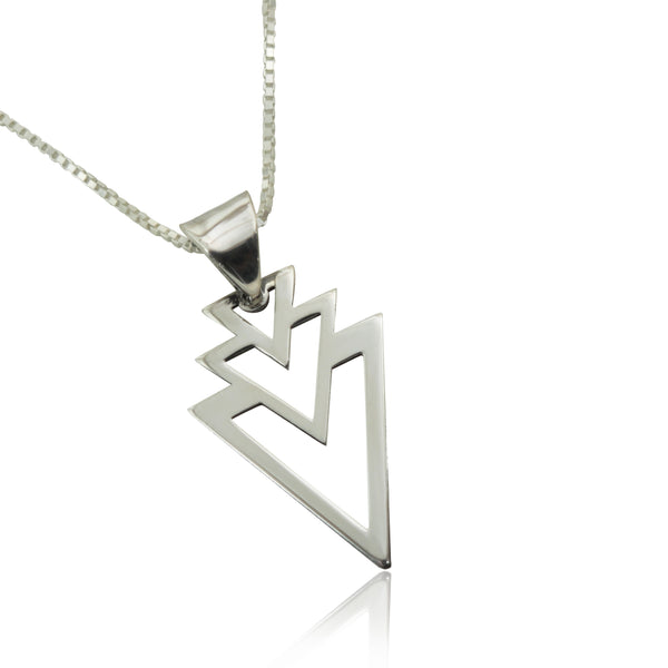 שרשרת חץ מכסף