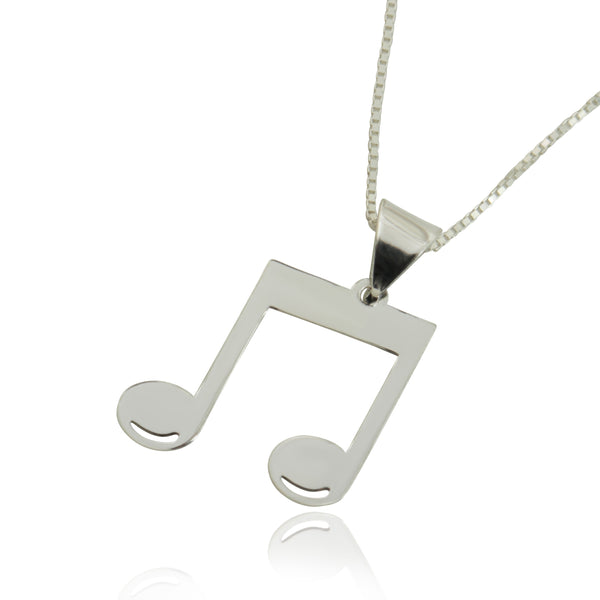 שרשרת תו נגינה מכסף