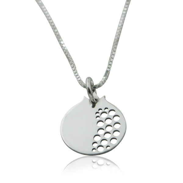 שרשרת רימון מכסף