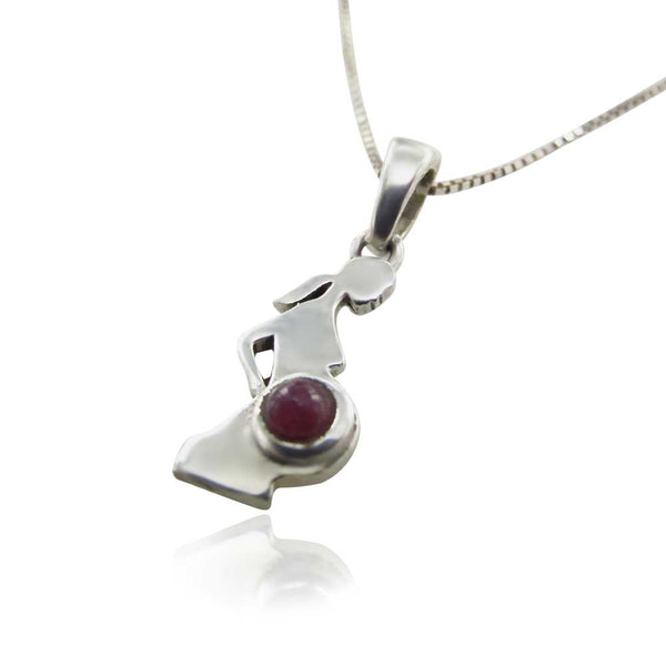 תליון אבן רובי