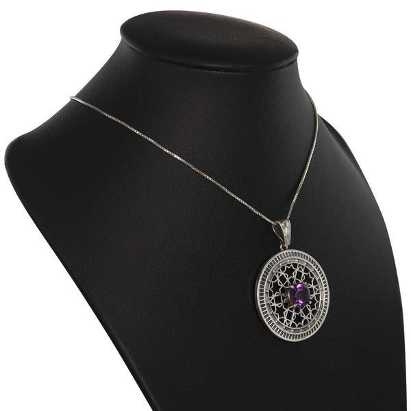 תליון אבן אמטיסט