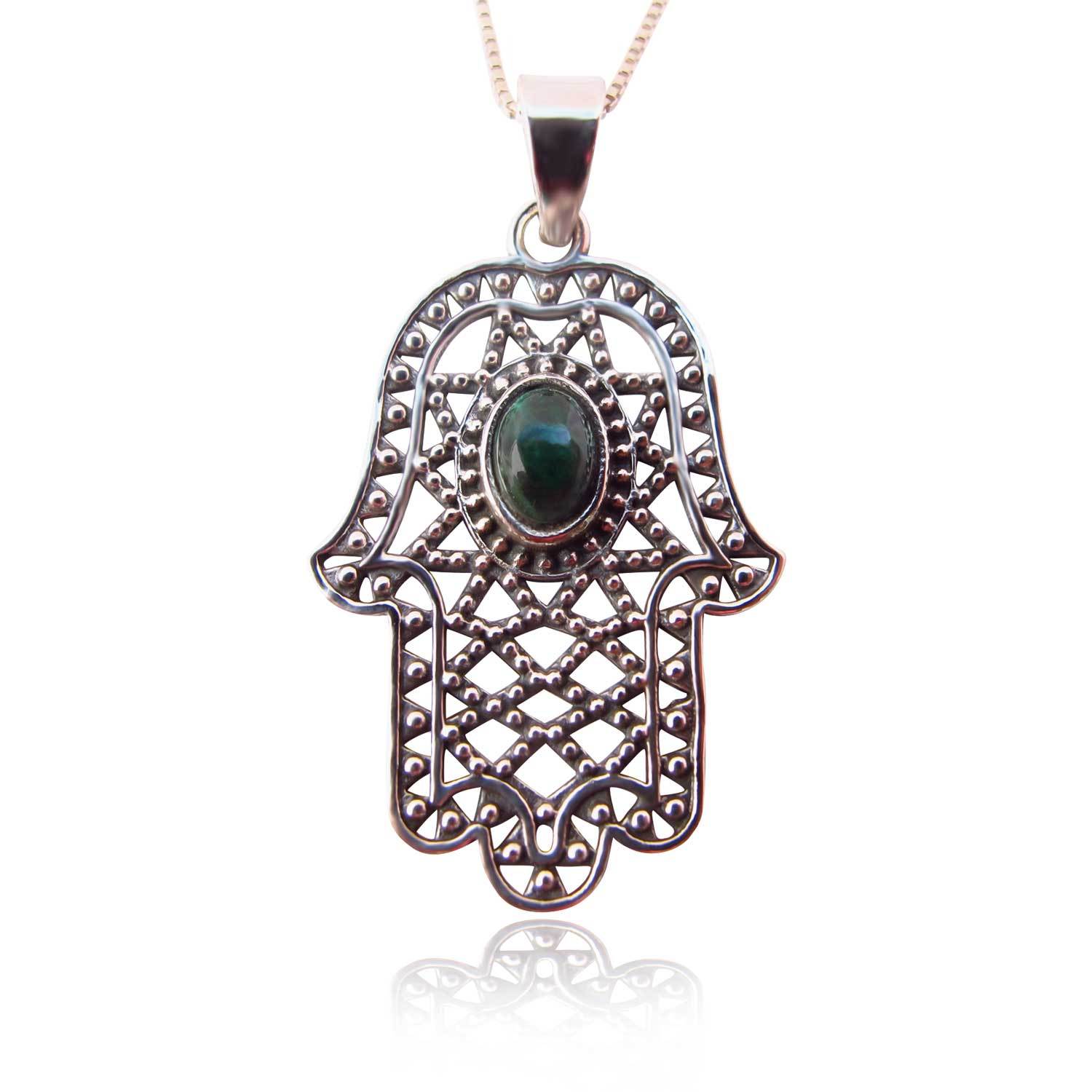 Eilat stone Hamsa