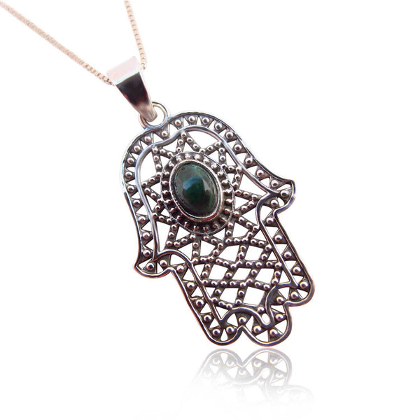 חמסה עם שיבוץ אבן