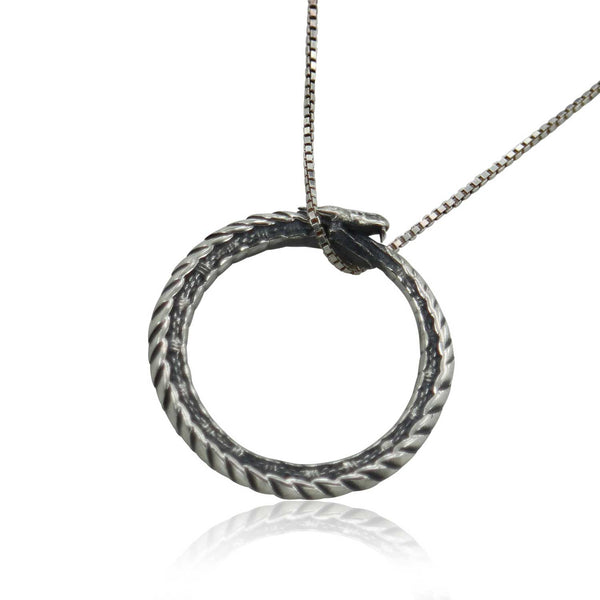 תליון נחש מכסף