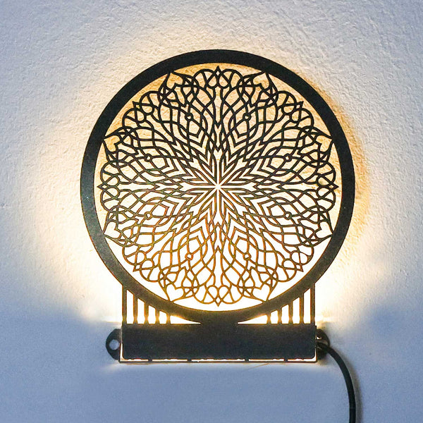 מנורת מנדלה לקיר