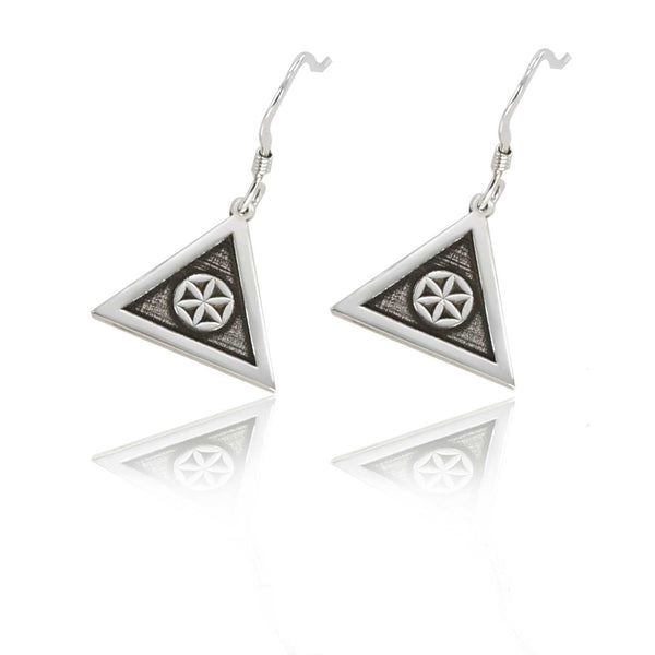 עגילים פרח החיים