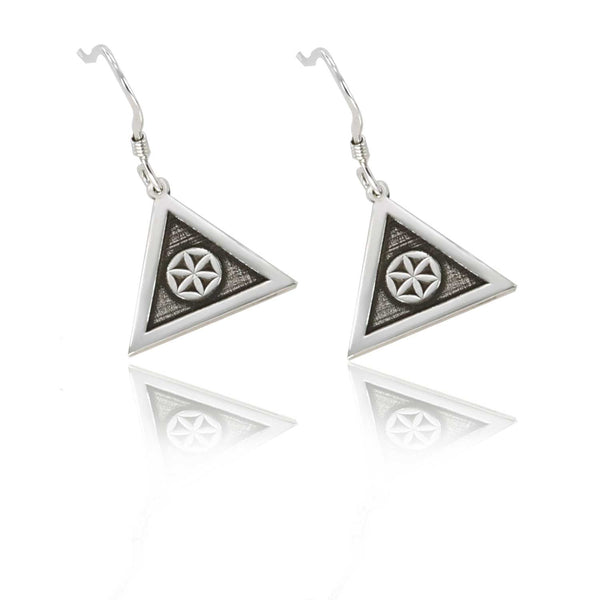 עגילים פרח החיים