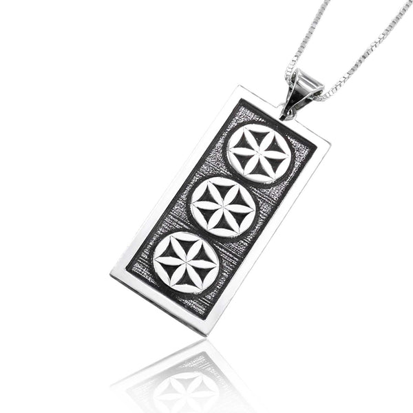 שרשרת ותליון פרח החיים מיוחד