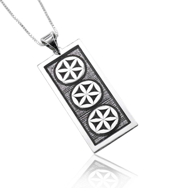 שרשרת ותליון פרח החיים מיוחד