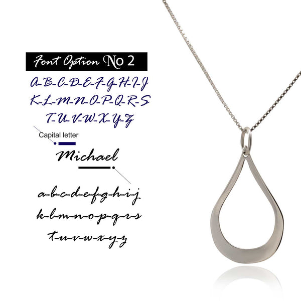 שרשרת שם לאישה