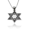 שרשרת מגן דוד מכסף לגבר
