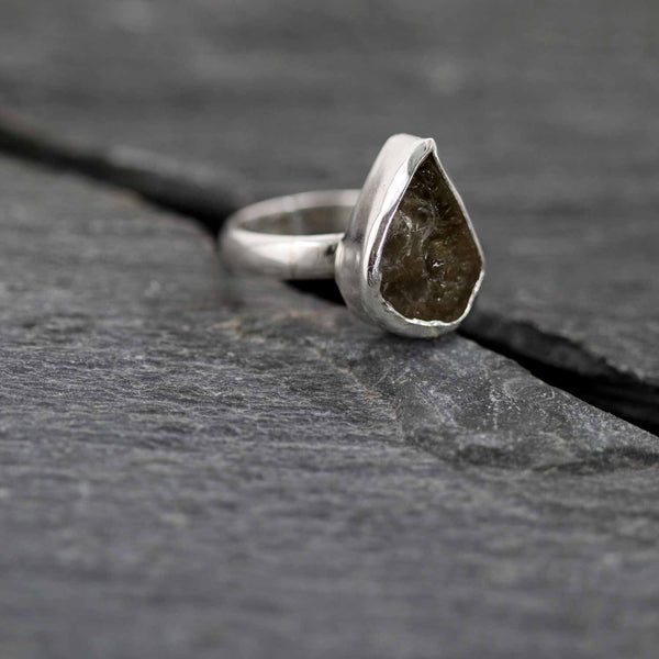 טבעת קוורץ לימון